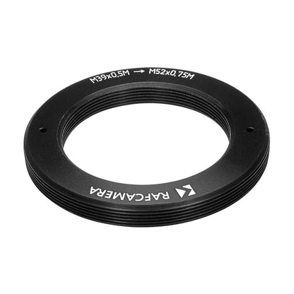 M39x0.5 male to M52x0.75 male thread adapter for Rectilux ProtoDNA