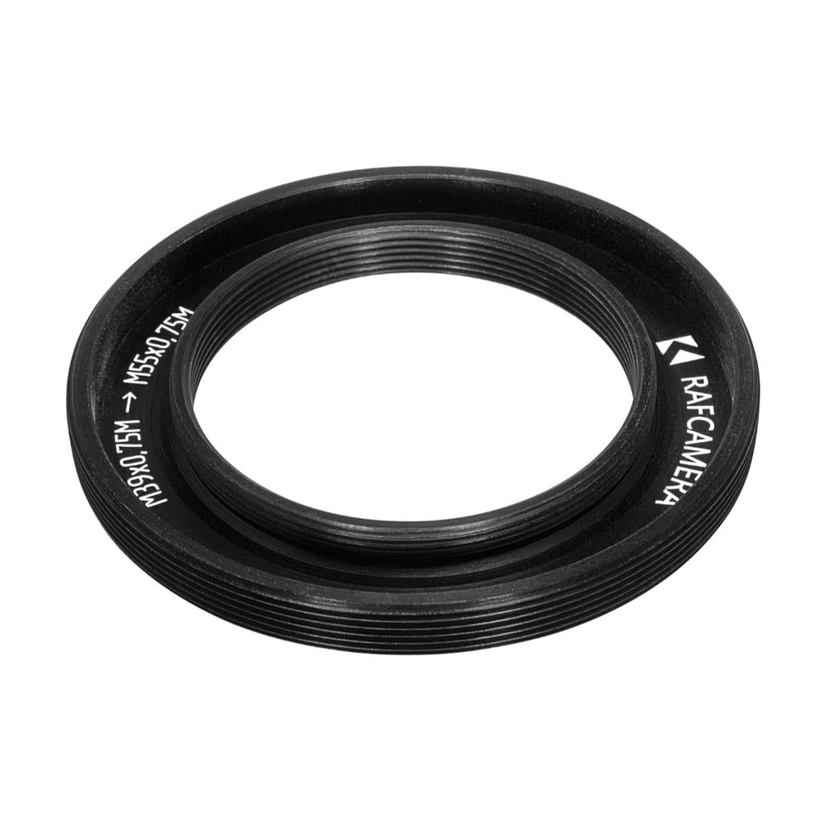 M39x0.75 male to M55x0.75 male thread adapter for Rapido FVD-8A
