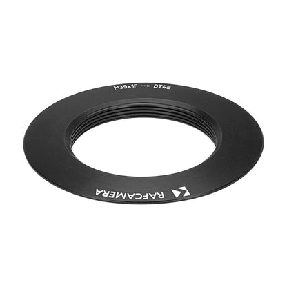 M39x1 female thread to 48mm microscope dovetail adapter