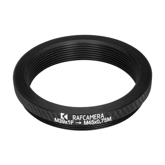 M39x1 female to M45x0.75 male thread adapter