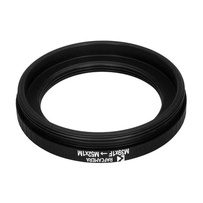 M39x1 female to M52x1 male thread adapter