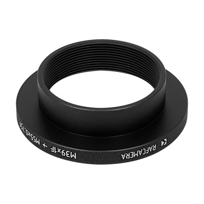 M39x1 female to M55x0.75 female thread adapter