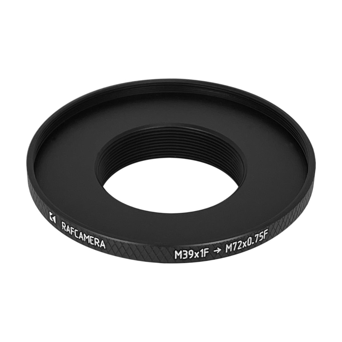 M39x1 female to M72x0.75 female thread adapter