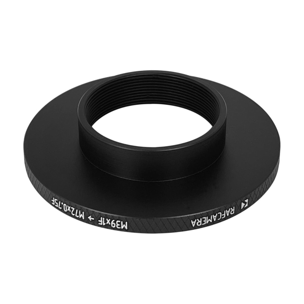 M39x1 female to M72x0.75 female thread adapter