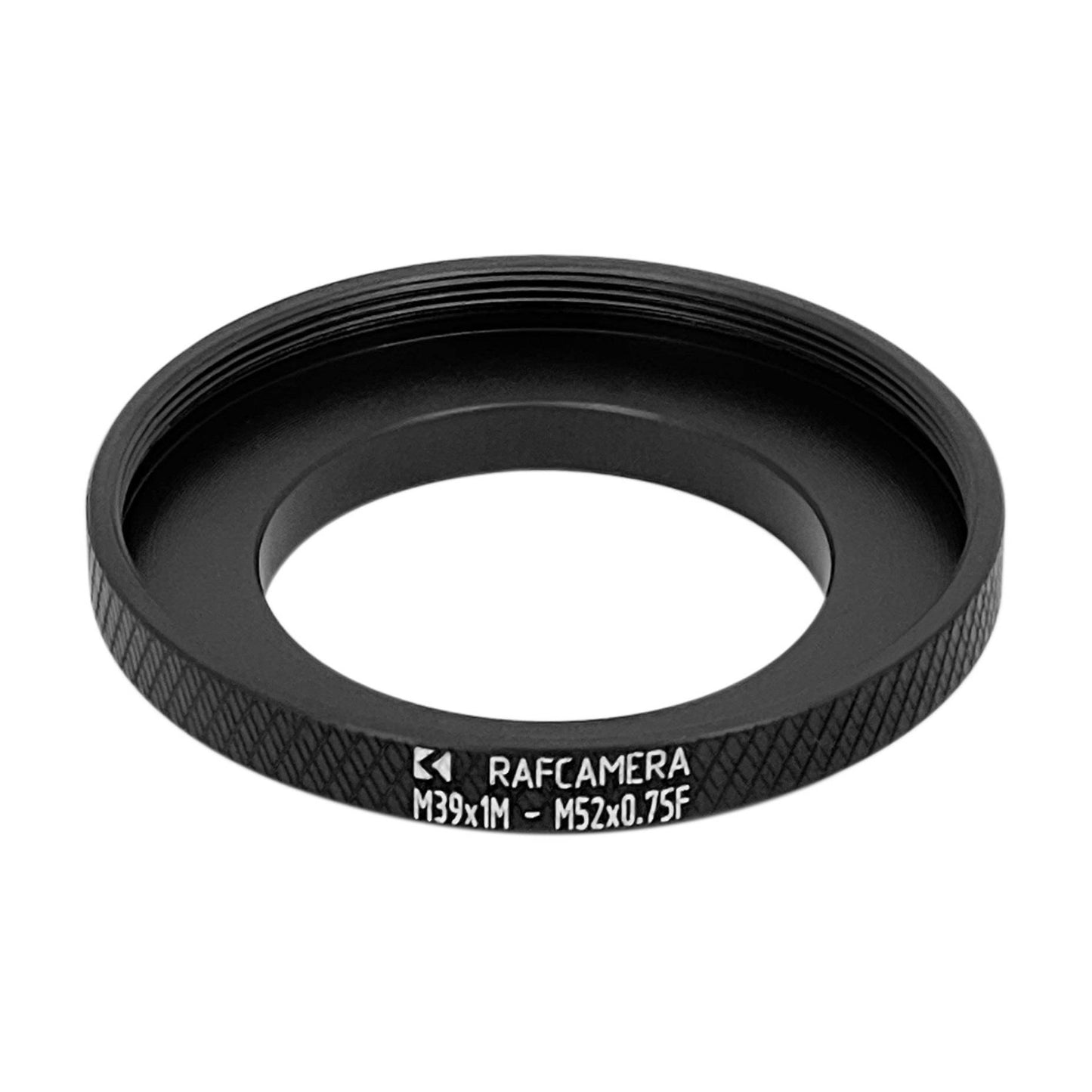 M39x1 male to M52x0.75 female thread adapter