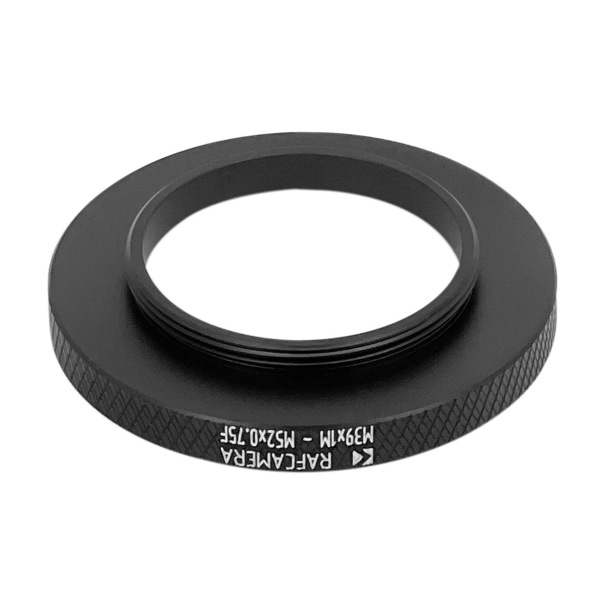 M39x1 male to M52x0.75 female thread adapter