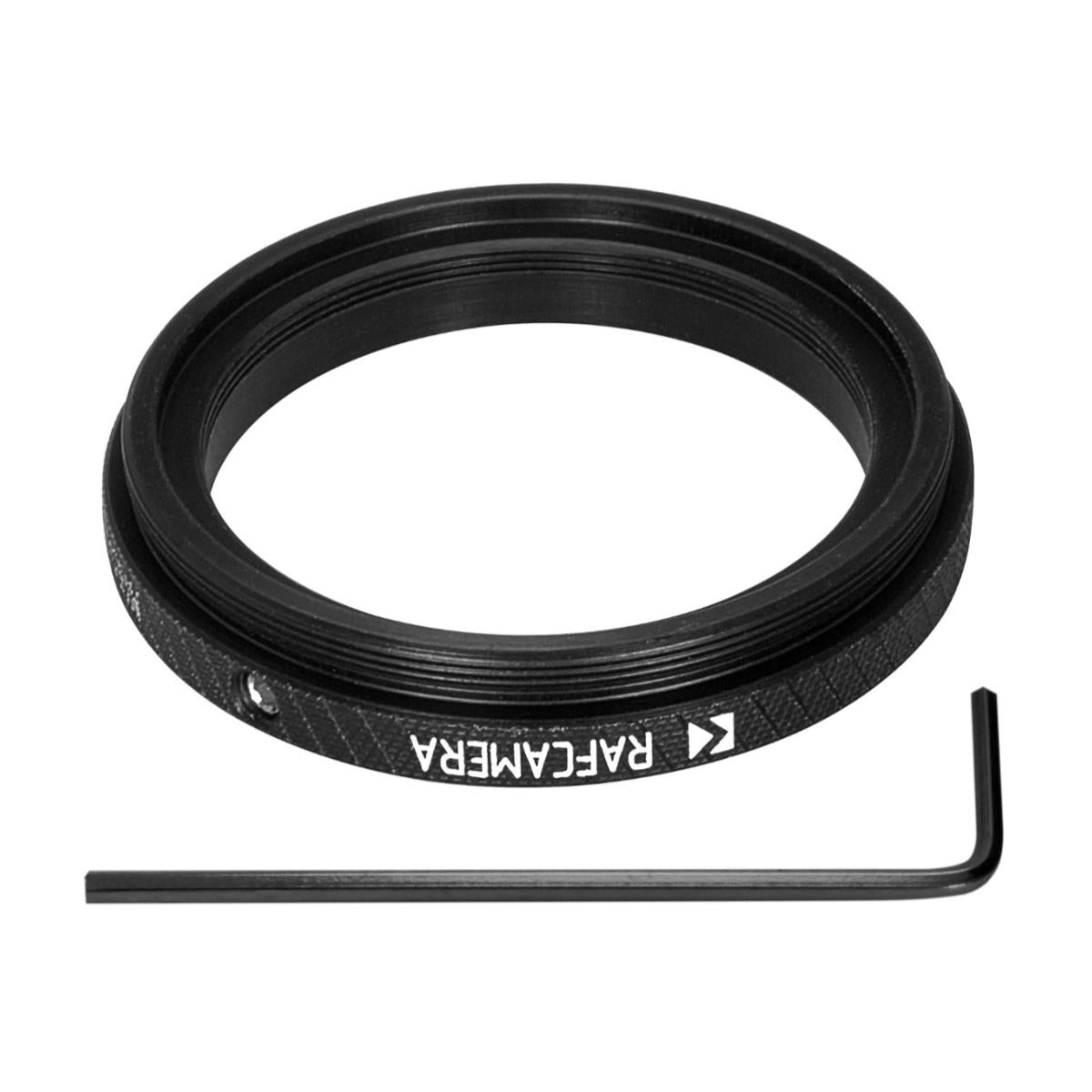 M40.5x0.5 male to M33x0.5 female thread adapter