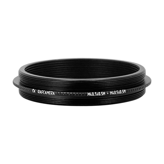 M40.5x0.5 male to M40.5x0.5 male thread adapter