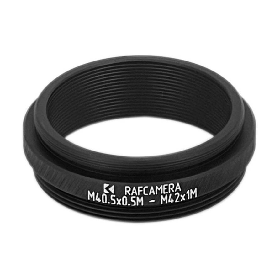 M40.5x0.5 male to M42x1 male thread adapter