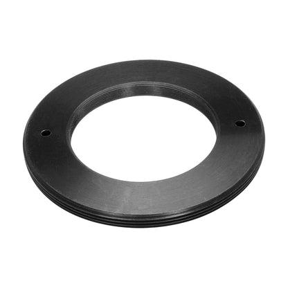M40x0.5 female to M65x1 male thread adapter, flangeless