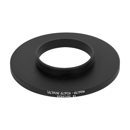 M40x0.75 male to M72x0.75 female and M49x0.75 female thread adapter