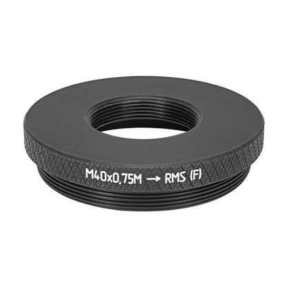 RMS female to M40x0.75 male thread adapter for Copal No.1 shutter