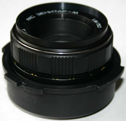 M42x1 thread lens to Konvas/Kinor OCT-19 camera mount adapter