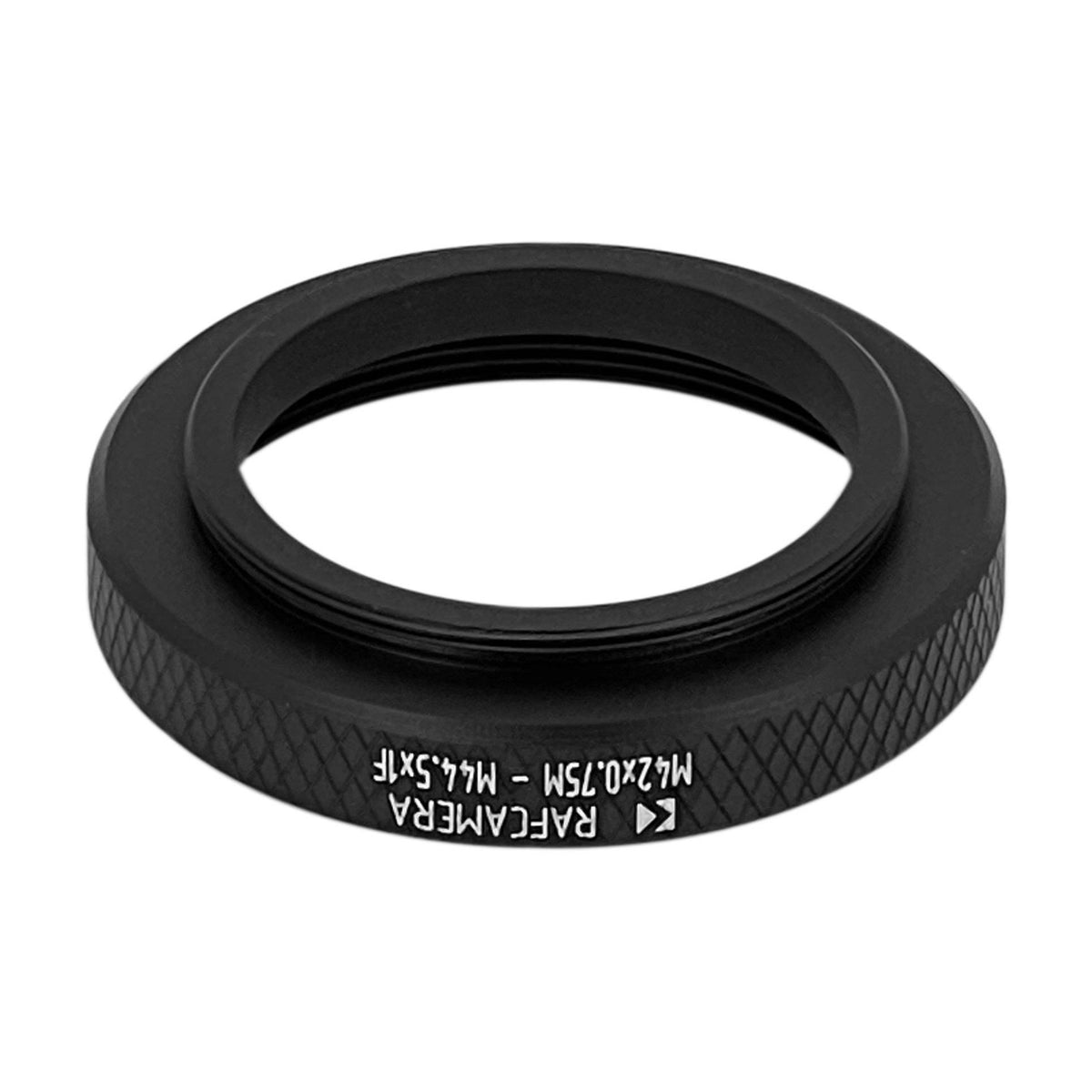 M42x0.75 male to M44.5x1 female thread adapter