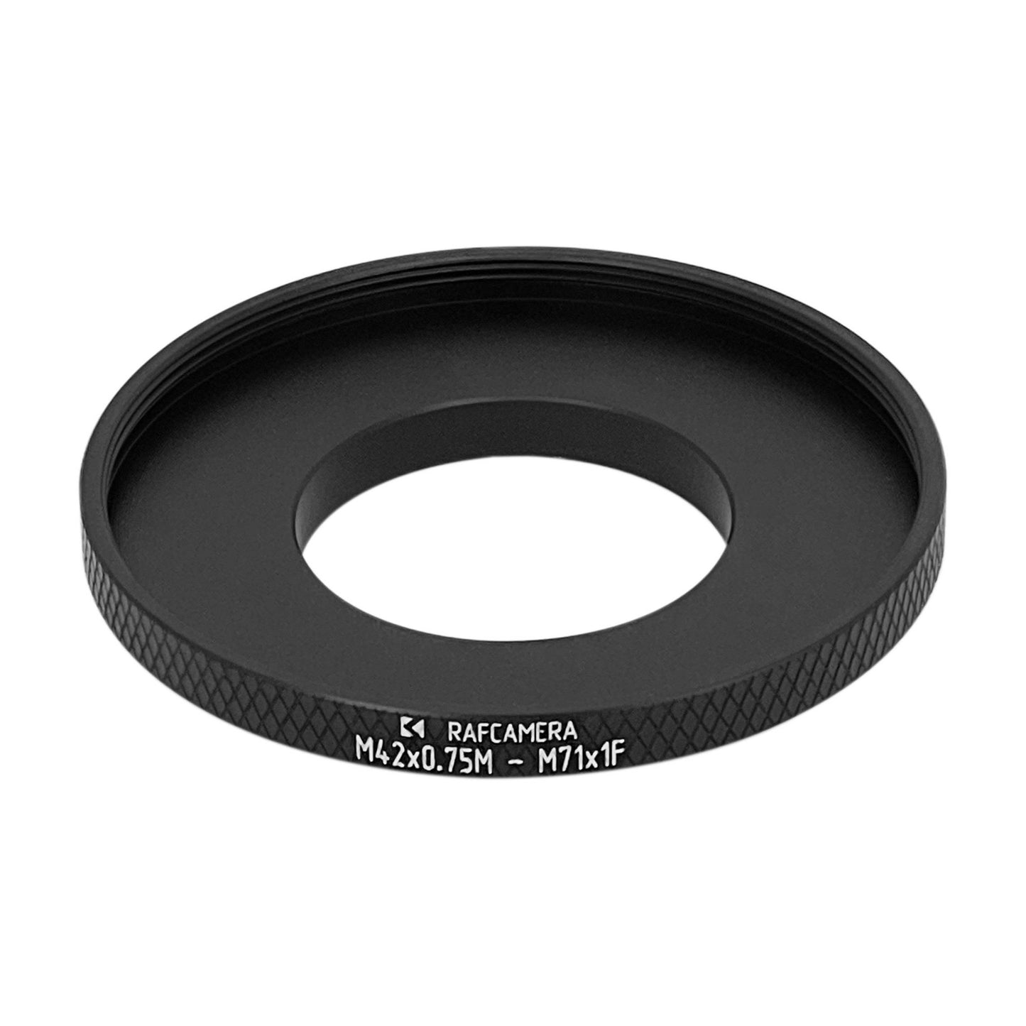 M71x1 female to M42x0.75 male thread adapter for Takahashi Mewlon 210