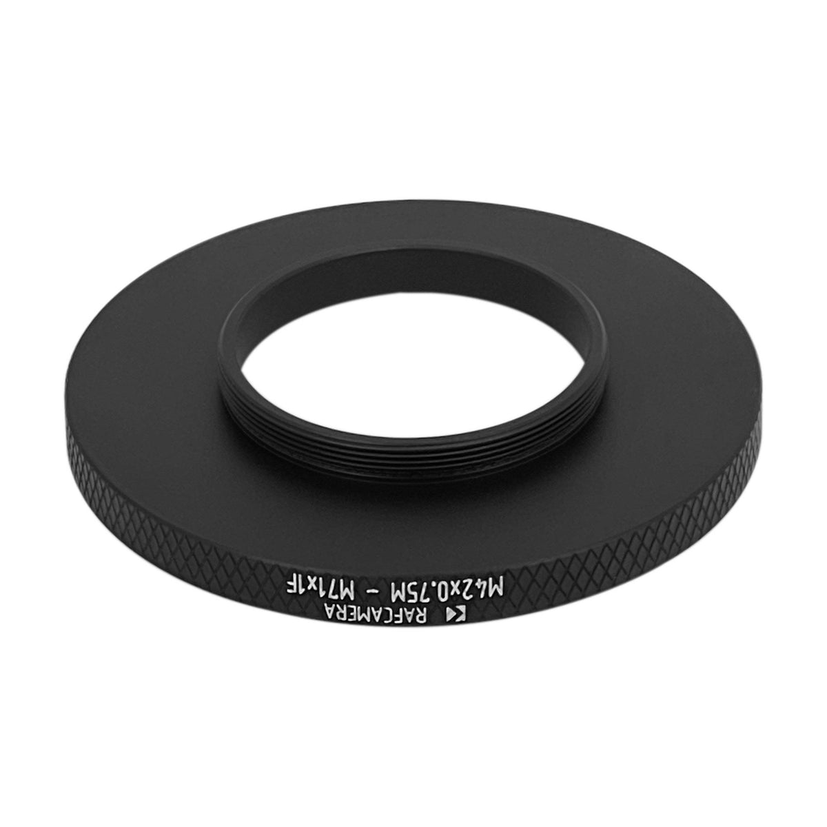 M71x1 female to M42x0.75 male thread adapter for Takahashi Mewlon 210