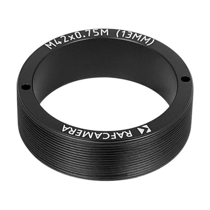 13mm tube with M42x0.75 (T2) male thread