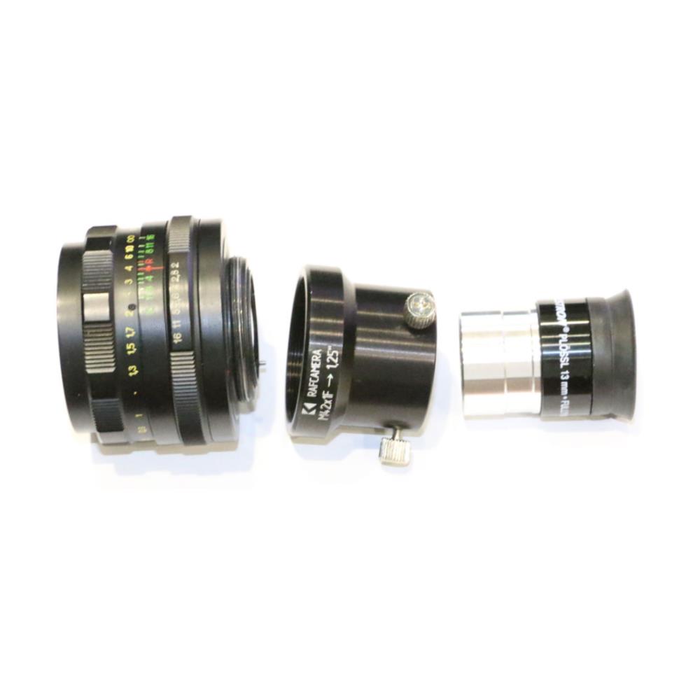 M42x1 female thread to 1.25" telescope eyepiece adapter