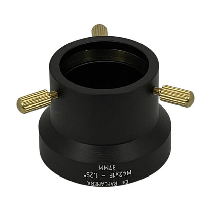 M42x1 female thread to 1.25" telescope eyepiece adapter, 37mm