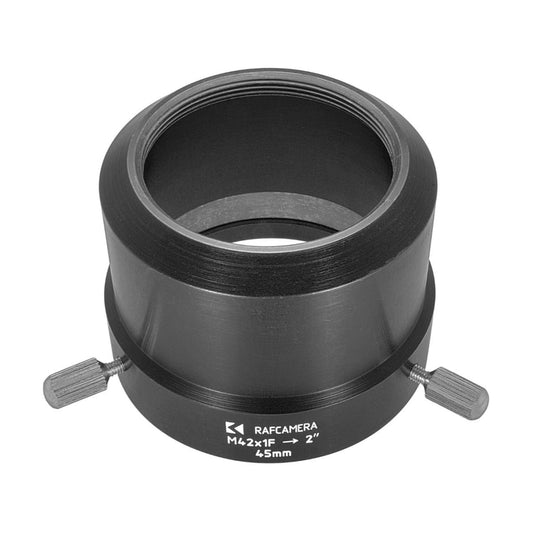 M42x1 female thread to 2" telescope eyepiece adapter