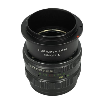 M42x1 to Canor EOS-R camera mount adapter for Meteor 5-1 lens