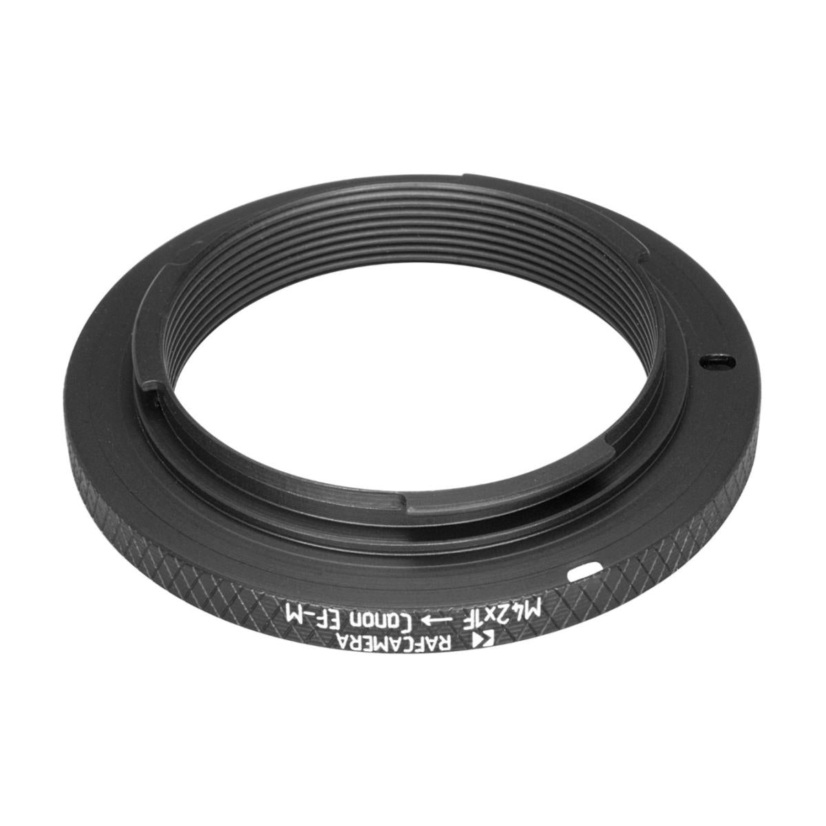 M42x1 female thread to Canon EOS-M (EF-M) camera mount adapter for helicoids