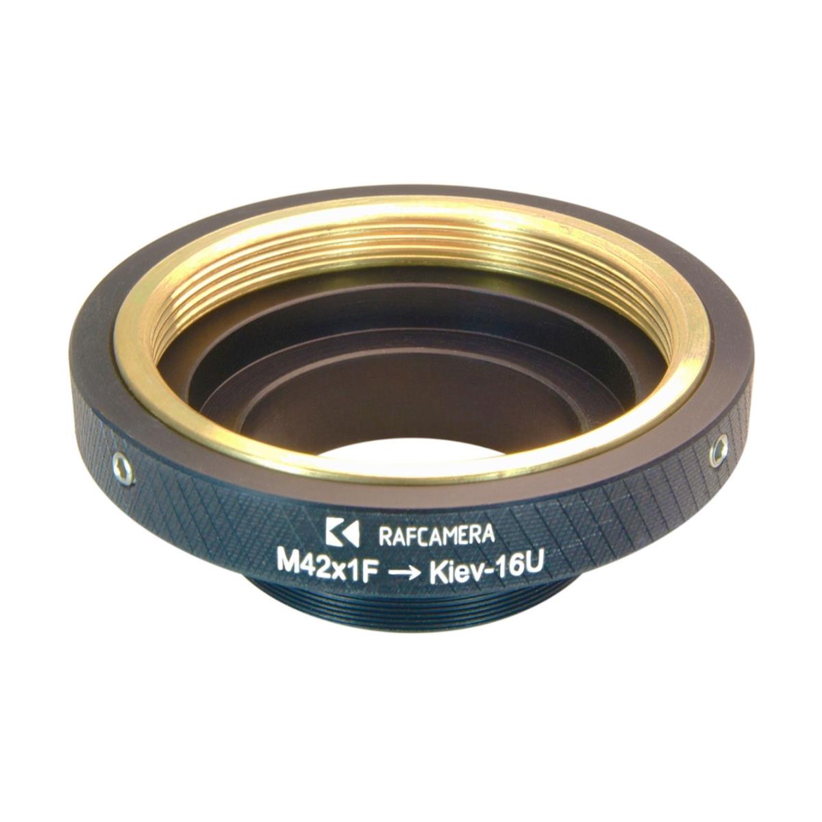 M42x1 lens to Kiev-16U movie camera mount adapter