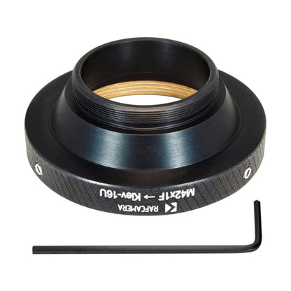 M42x1 lens to Kiev-16U movie camera mount adapter