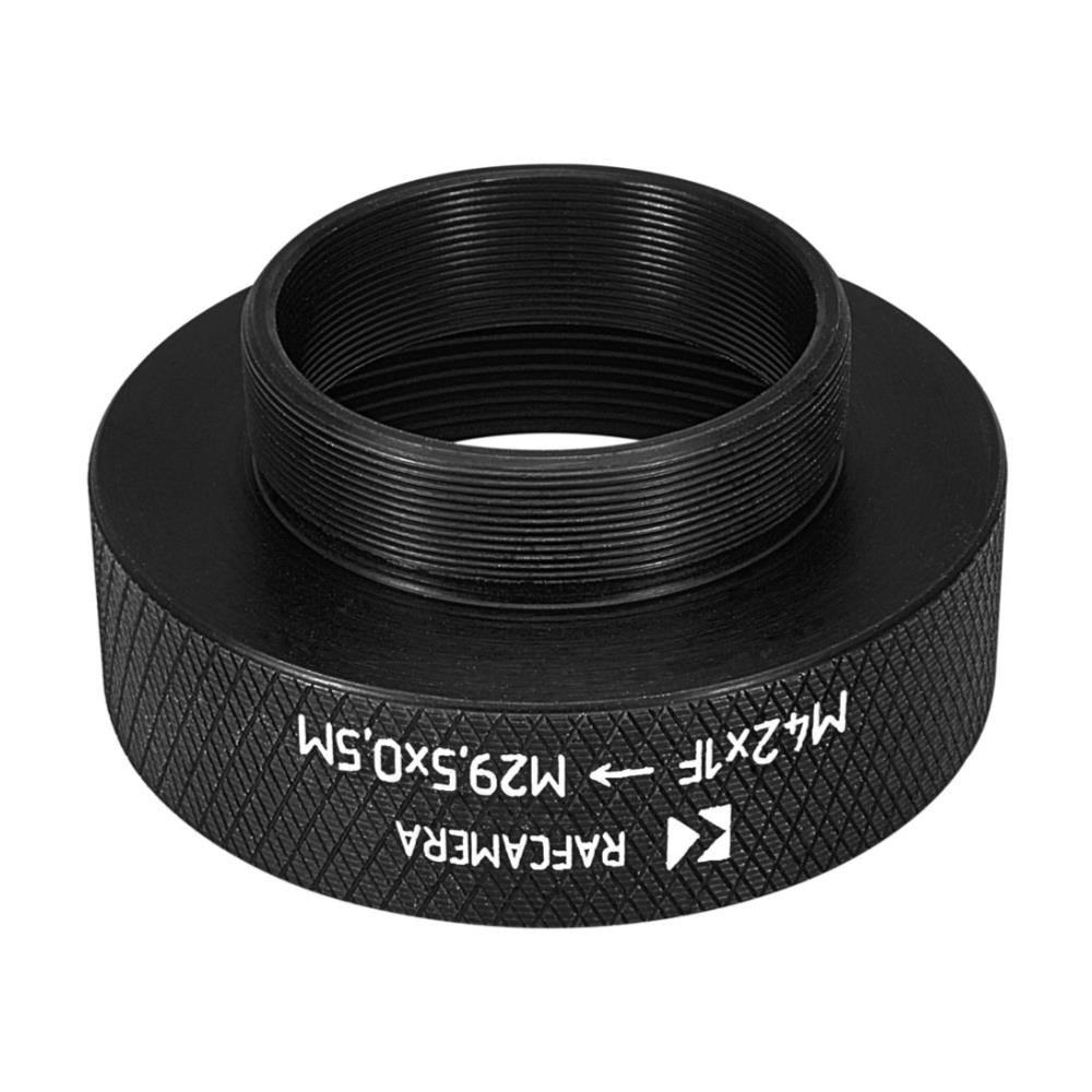 M42x1 female to M29.5x0.5 male thread adapter for Copal #0 shutter