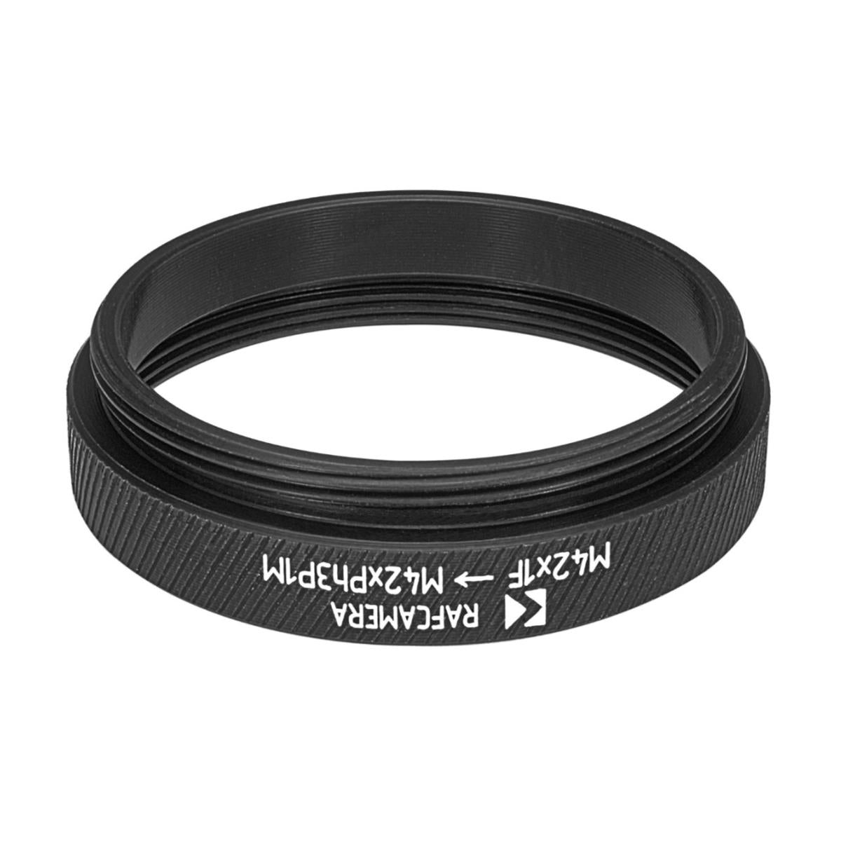 M42x1 female to M42xPh3P1 male thread adapter for Leica Z6, Z16
