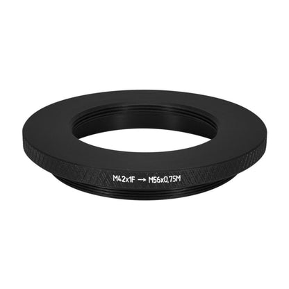 M42x1 female to M56x0.75 male thread adapter for Copal No.3S shutter