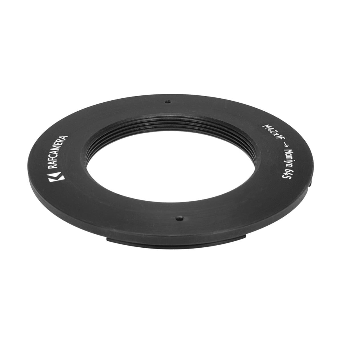 M42x1 female thread to Mamiya 645 camera mount adapter