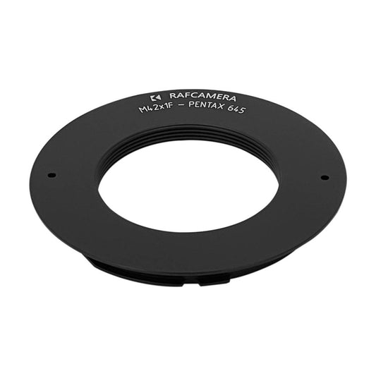 M42x1 female thread to Pentax 645 camera mount adapter, 1mm