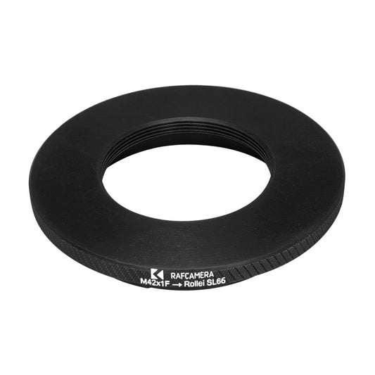 M42x1 helicoid to Rolleiflex SL66 camera mount adapter