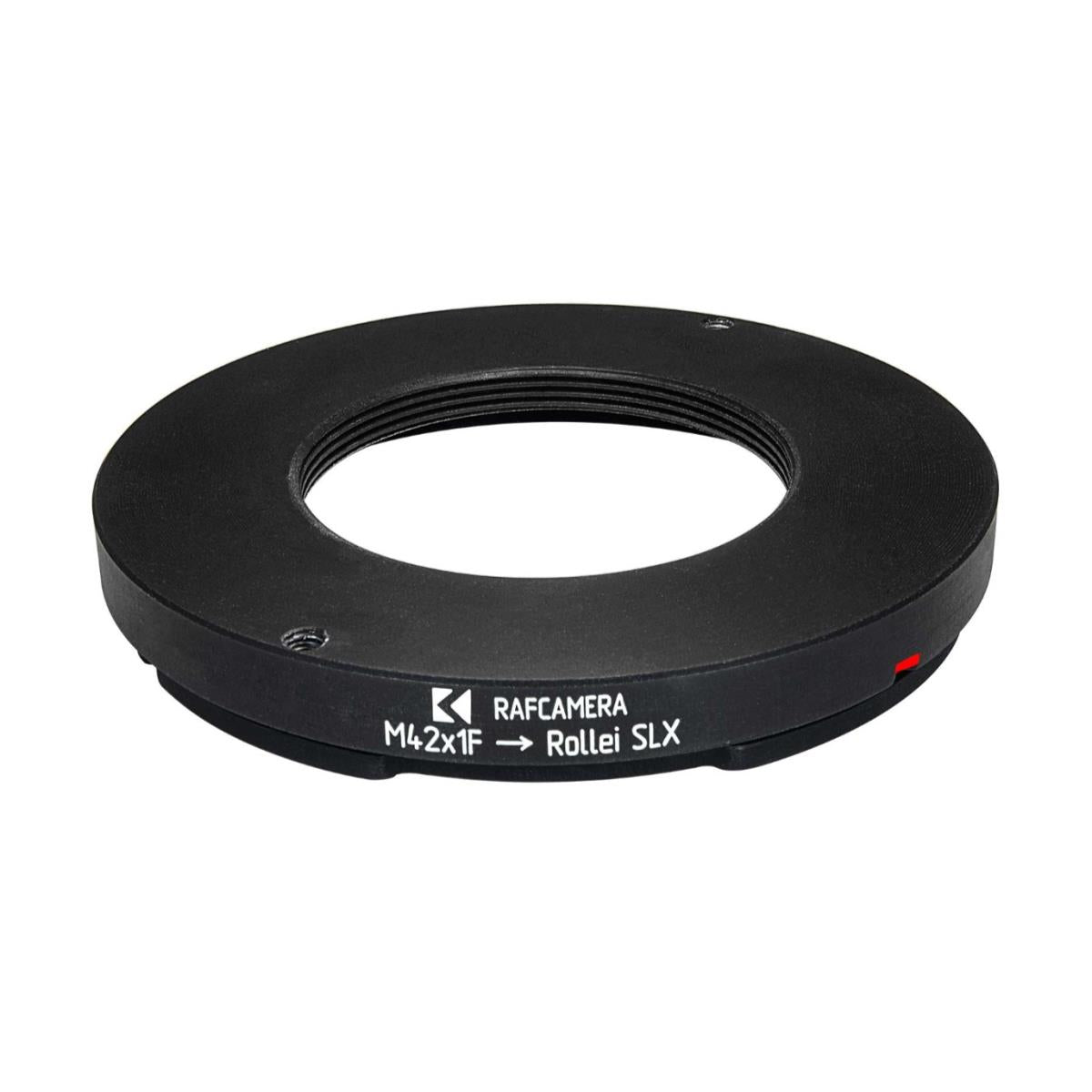 M42x1 female thread to Rolleiflex SLX camera mount adapter