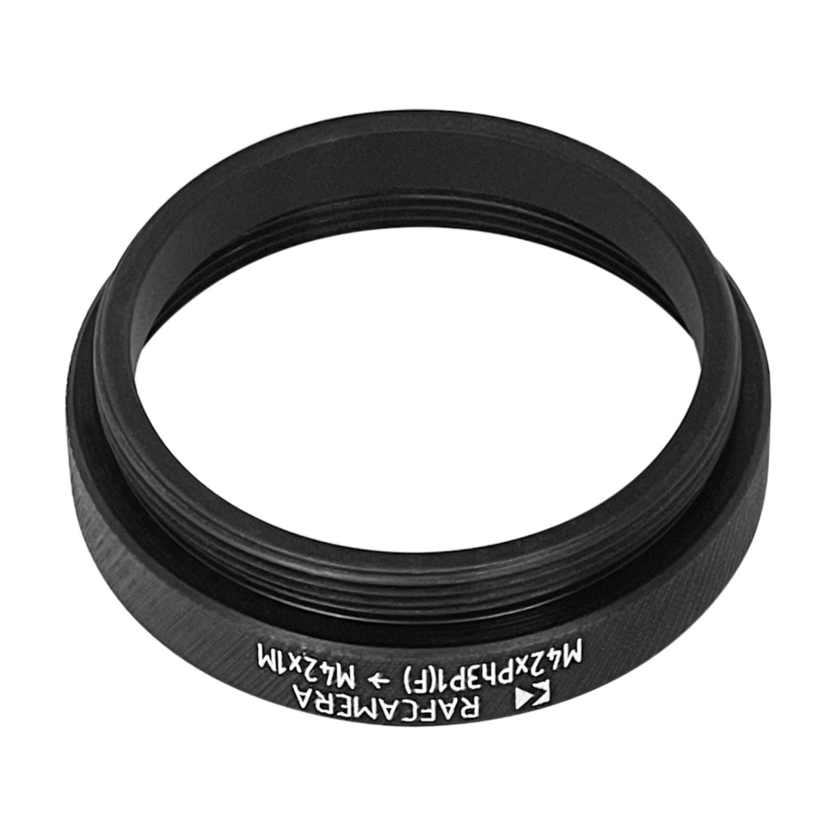 M42xPh3P1 female to M42x1 male thread adapter for Leica Z16 objectives