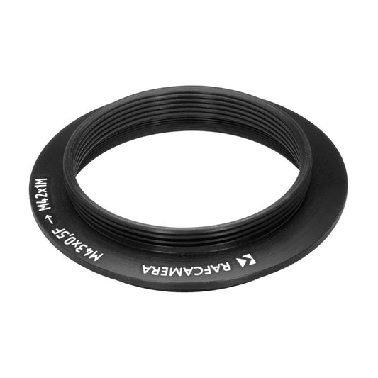 M43x0.5 female to M42x1 male thread adapter for Minolta Bellows