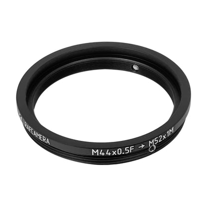 M44x0.5 female to M52x1 male thread adapter for Ortal lenses