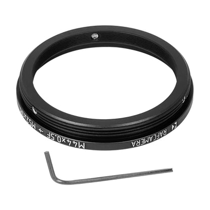 M44x0.5 female to M52x1 male thread adapter for Ortal lenses