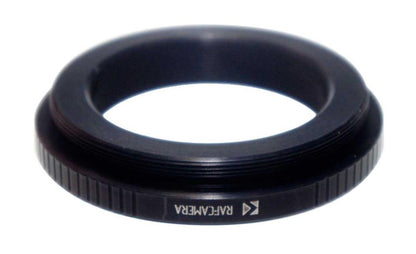 M44x0.75 female to M58x0.75 male thread adapter for LOMO 75mm optical blocks