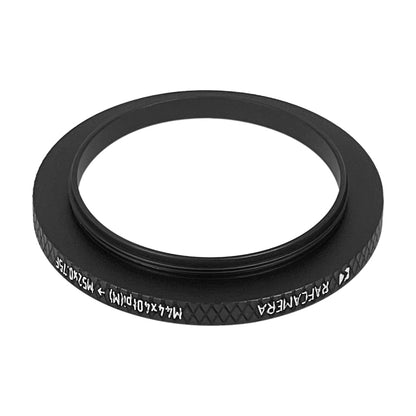 M44x40tpi male to M52x0.75 female thread adapter