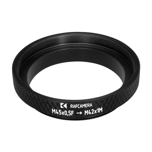 M45x0.5 female to M42x1 male thread adapter