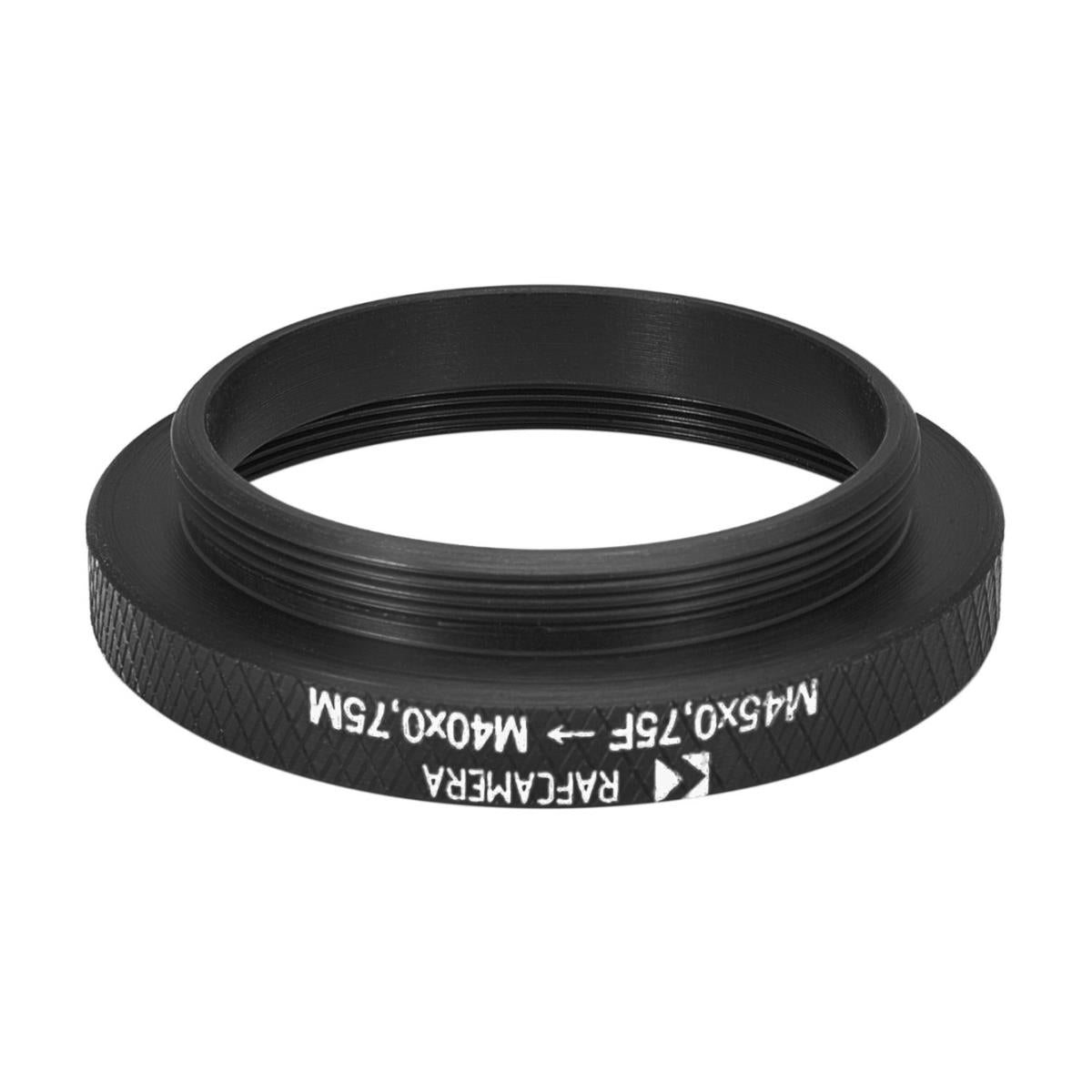 M45x0.75 female to M40x0.75 male thread adapter for #1 shutters