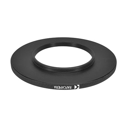 M45x0.7 male to M72x0.75 female thread adapter (45mm to 72mm step-up ring)