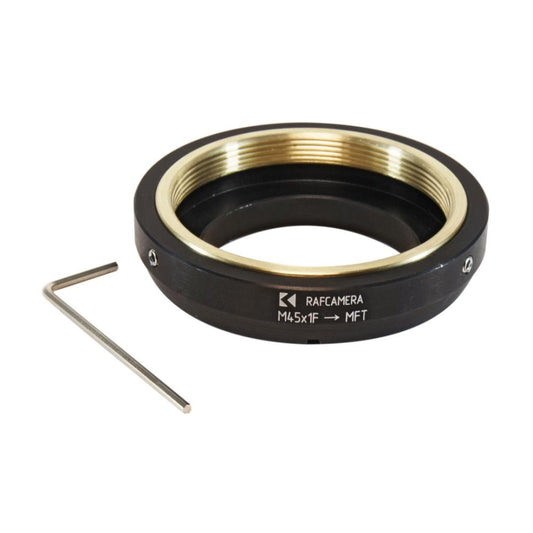 M45x1 female thread to MFT camera mount adapter for Robot lenses