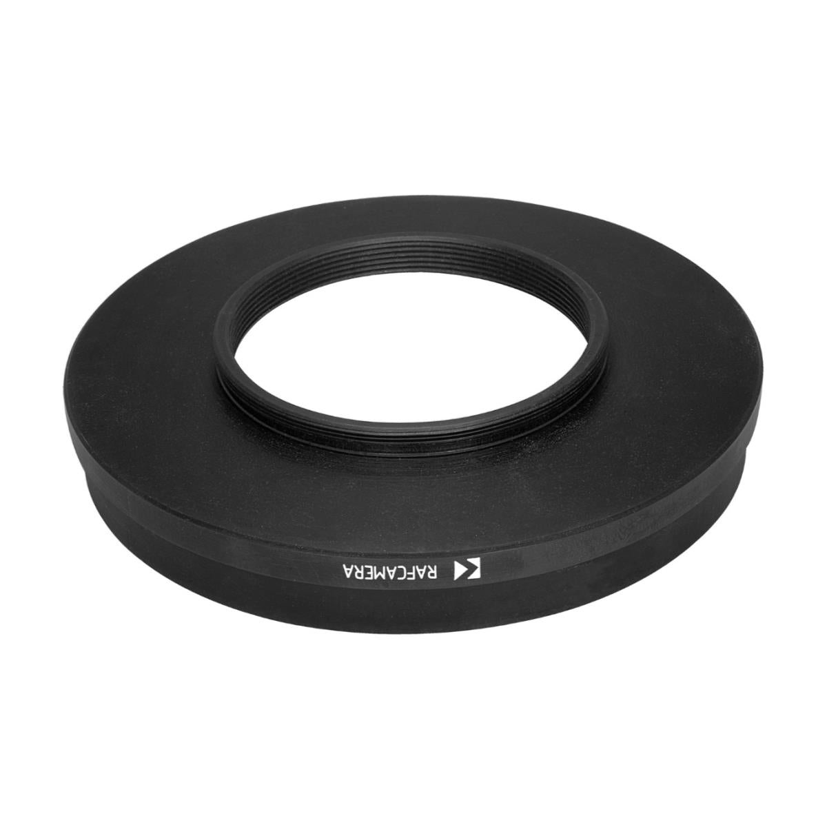 M47x0.5 male to M77x0.75 female thread adapter with 80mm outer diameter