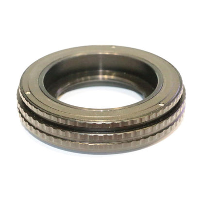 M47x0.75 female to M65x1 male thread adapter for Canon 2/100mm lens