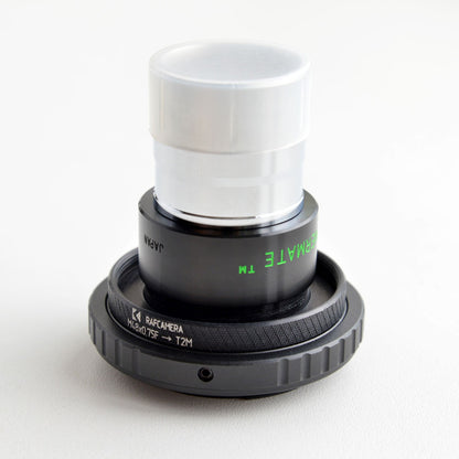 M48x0.75 female to T2 (M42x0.75) male thread adapter