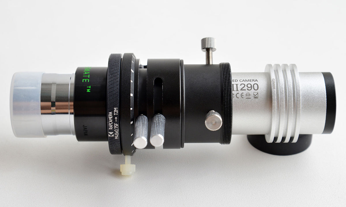 M48x0.75 female to T2 (M42x0.75) male thread adapter