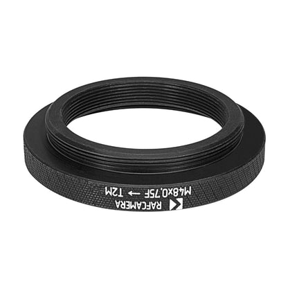 M48x0.75 female to T2 (M42x0.75) male thread adapter